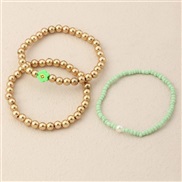 (BZqianlv) beads bracelet beads Colorful flowers spring summer style bracelet woman set