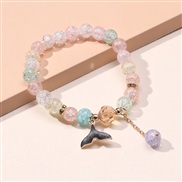 (BZcaise) crystal brief women Korean style bracelet cat wind woman