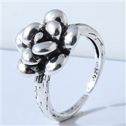 J1613 Korean style fashion concise retro rose personality opening ring