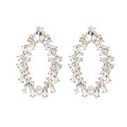 ( white)occidental style exaggerating big earrings woman trend Earring Bohemian style