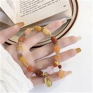spring color~ ethnic style gold Colorful more bracelet woman