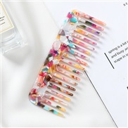 ( .cm Color)occidental style fashion big Acetate sheet marble pattern flower color head