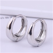 31301 Korean style fashion concise surface personality temperament ear stud buckle circle