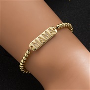 (MAMA)Pearl bracelet gift occidental styleracelet  elasticity bracelet