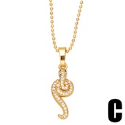 (C) animal snake necklace samll snake pendantnkb