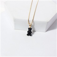 ( black)occidental style retro chain lovely samll pendant necklace woman  clavicle chain sweet woman
