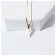 ( white)occidental style retro chain lovely samll pendant necklace woman  clavicle chain sweet woman