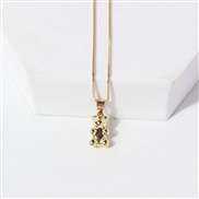 ( Gold)occidental style retro chain lovely samll pendant necklace woman  clavicle chain sweet woman