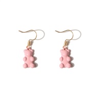 ( Pink)occidental style fashion arring  lovely samll bronze earrings  earring F