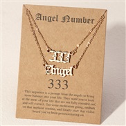 (NZ ) necklacengel  digit angel Word