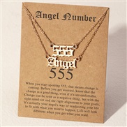 (NZ ) necklacengel  digit angel Word