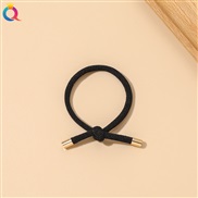 (  black) Korean style pattern rope brief temperament small fresh circle high elasticity all-Purpose head rope