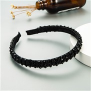 (FG  Black ) eadband occidental style handmade weave beads eadband woman beads Korean style