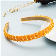 (FG  Orange) eadband occidental style handmade weave beads eadband woman beads Korean style