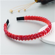 (FG red ) eadband occidental style handmade weave beads eadband woman beads Korean style