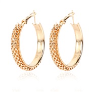 (F )occidental style fashion arring   Alloy diamond Pearl geometry pendant earrings  fashion lady personality earring