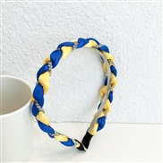 ( blue yellow) new eadband color Cloth weave diamond chain eadband Korean style ladyR