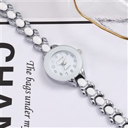 ( Silver)fashon trend Bracelets watch woman student quartz watch-face dgt bref cat temperament watch woman