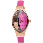 ( rose Red)lady watch Alloy qucksand watch