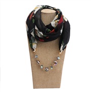 (1)Chiffon necklace woman spring Autumn and Winter fashion spring summer woman