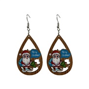 ( 1 ) earrings chainjewelry christmaschristmas Santa Claus Earringearrings