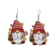 ( 5 ) earrings chainjewelry christmaschristmas Santa Claus Earringearrings