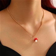 (NZ3 13jinse) occidental style pendant necklace set Pearl beads trend collocation woman necklace