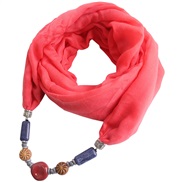 (red )fashion pure color bamboo   ceramic pendant Korean style necklace pendant lady ornament