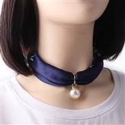 (1)Korea necklace Pearl scarves short style clavicle samll apparel fitting lady scarves