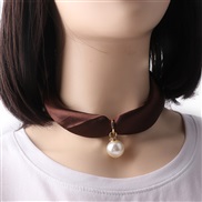 (2)Korea necklace Pearl scarves short style clavicle samll apparel fitting lady scarves