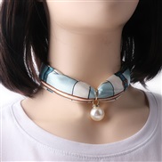 (9)Korea necklace Pearl scarves short style clavicle samll apparel fitting lady scarves