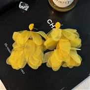 (2  E 879  yellow)spring color tassel earrings  originalins fashion more all-Purpose Earring woman
