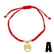 (A)occidental style rope animal bracelet fashion brief samll gilded rope bracelet womanbrm