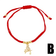 (B)occidental style rope animal bracelet fashion brief samll gilded rope bracelet womanbrm