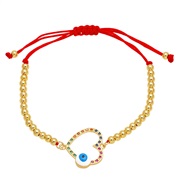 ( white) occidental style love bracelet eyes eyes fully-jewelled enamel braceletbrm