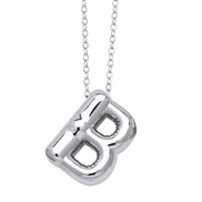 (B)occidental style Word necklace woman samll temperament all-Purpose clavicle chainnkb