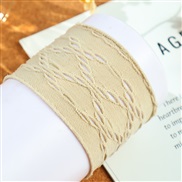 (1 )Korean style all-Purpose woman hollow Cloth elasticity circle candy colors lovely fashion head rope