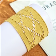 (2 )Korean style all-Purpose woman hollow Cloth elasticity circle candy colors lovely fashion head rope