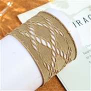 (3 )Korean style all-Purpose woman hollow Cloth elasticity circle candy colors lovely fashion head rope