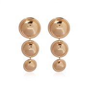( Gold)occidental style tassel fashion Earring  retro chain long style earring temperament earrings Earring  F