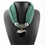 (green )occidental style  heart-shaped pendant  fashion lady belt