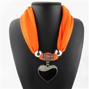 ( Orange)occidental style  heart-shaped pendant  fashion lady belt