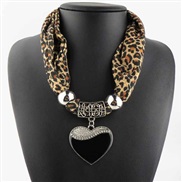 ( leopard print)occidental style  heart-shaped pendant  fashion lady belt