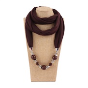 ( brown) Beads cirque  lady necklace ethnic styleRdlut