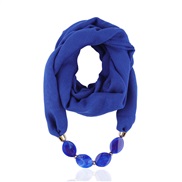 ( blue) necklace resin necklace pendant  ethnic style Clothing