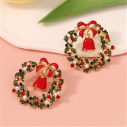 ( Color)occidental style geometry high exaggerating trend temperament lovely leisure all-Purpose fashion ear stud Earri