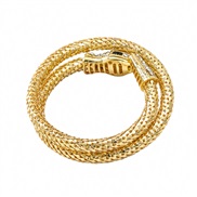 ( Gold)autumn bracelet occidental style exaggerating woman Alloy diamond long style snakebracelet