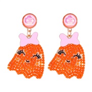 (57436 OG)occidental style creative cartoon lovely samll Pearl earrings Earring