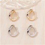 (gold  Black  white)occidental style snake fashion temperament retro high personality all-Purpose earrings ear stud Ear