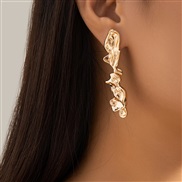 ( Gold 3 46)occidental style  fashion Irregular Collar  samll Metal necklace woman